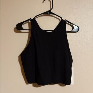 Athleta Conscious Crop Bra A-C Black NWT